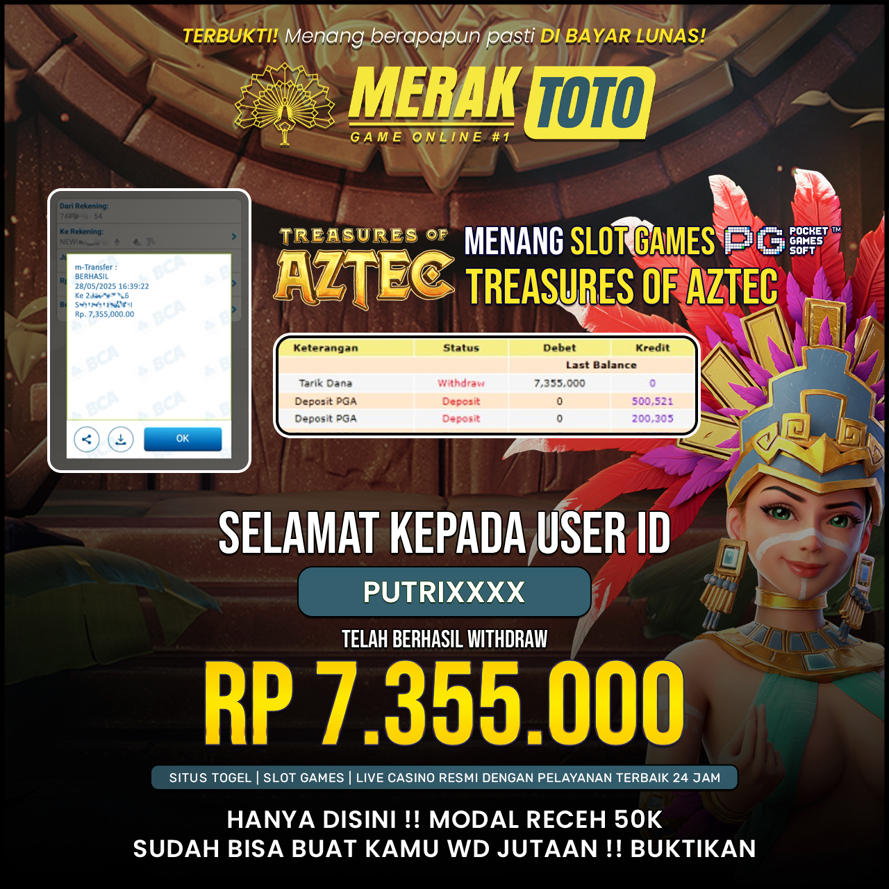 SELAMAT KEPADA PARA PEMENANG