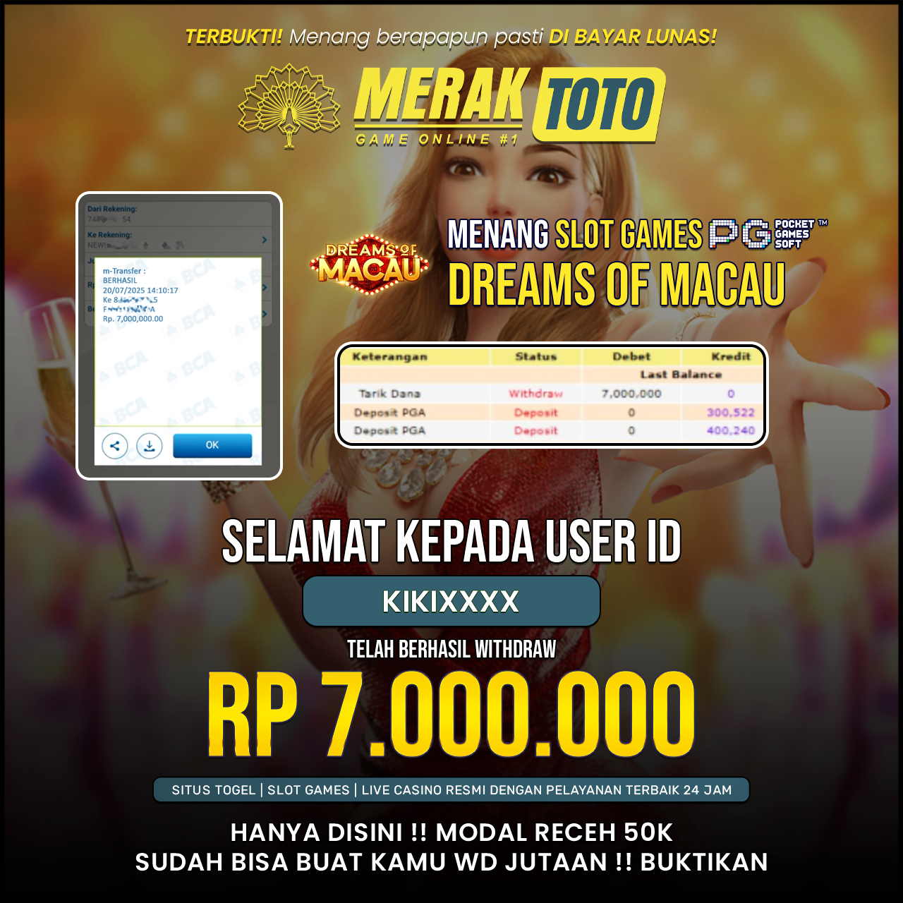 SELAMAT KEPADA PARA PEMENANG